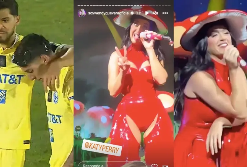 Katty Perry se encuentra dando un concierto privado a Televisa y en el Am&eacute;rica lo sufren.