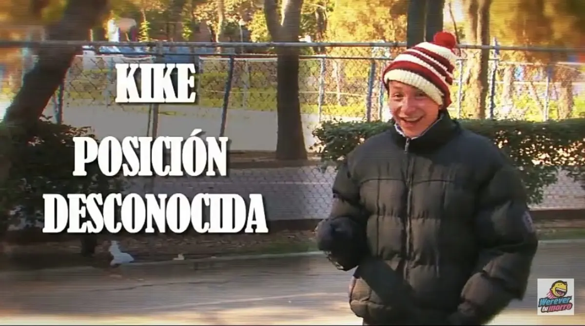 Aunque en un inicio su posición era desconocida, Kike se convirtió en portero por la presión de sus compañeros. El personaje interpretado por Criss Martell 'solo iba pasando' y eso le bastó para ser parte del Pelusa Caligari.