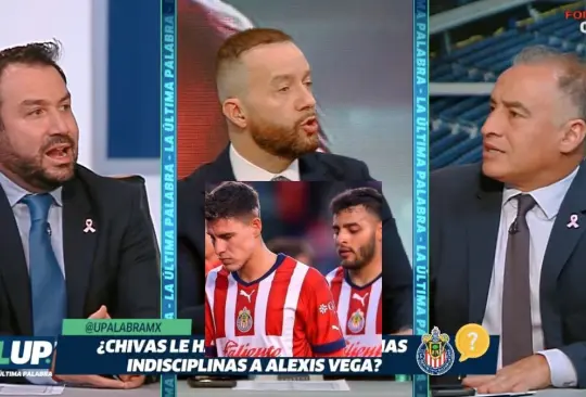 El regreso se Alexis Vega y Chicote Calderón a Chivas causó una acalorada discusión en un programa de Fox Sports