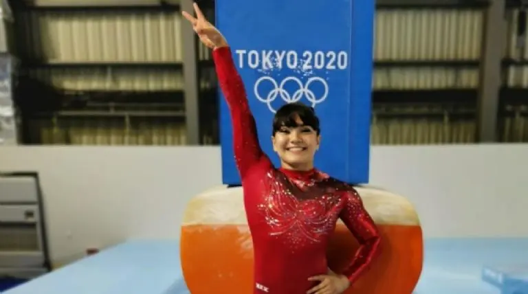 La mejor participación de la de Mexicali en Olimpiadas llegó con Tokio 2020. Instagram @alexa.morenomx