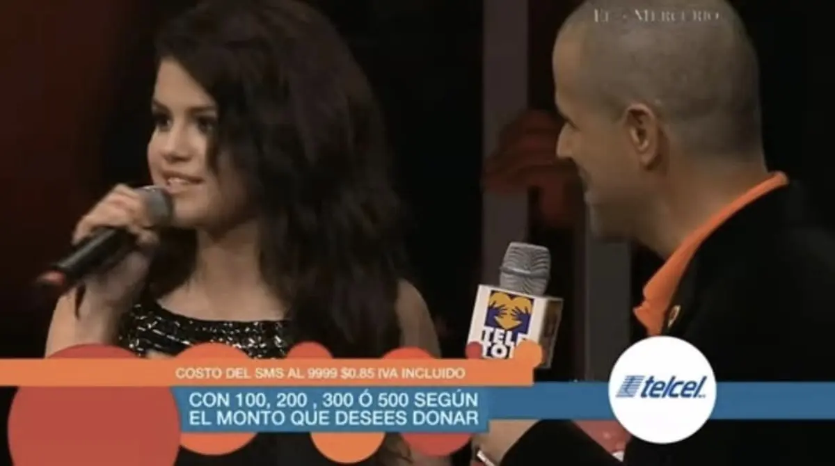 Selena G&oacute;mez apareci&oacute; en el Telet&oacute;n 2009, en ese entonces era una estrella ampliamente reconocida y que segu&iacute;a en ascenso.