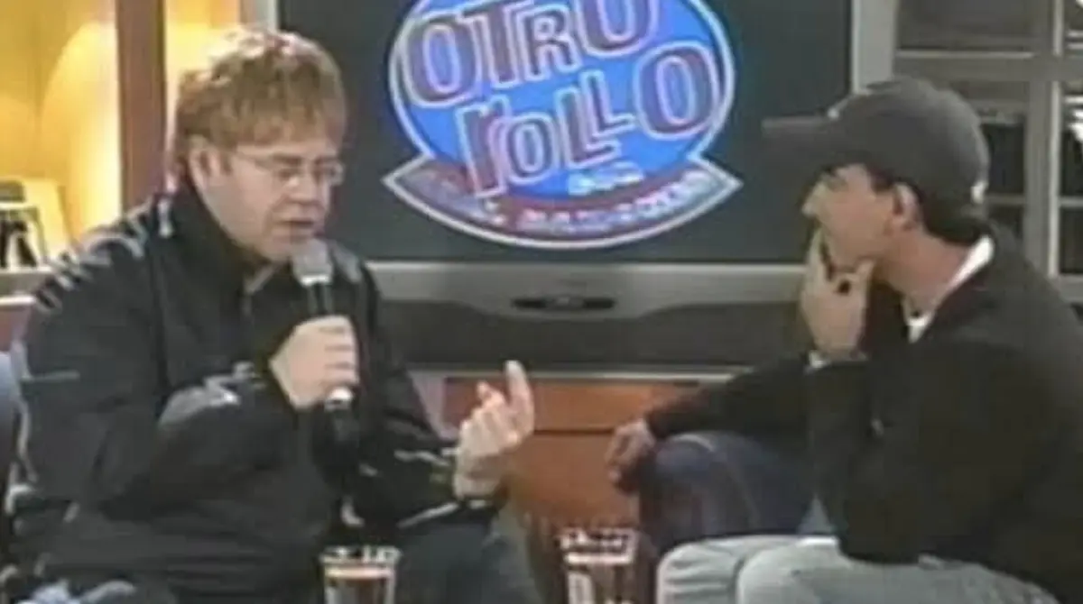 El idioma nunca fue impedimento para que Televisa lograra llevar a una estrella a sus pantallas, como lo fue el caso de Elton John.