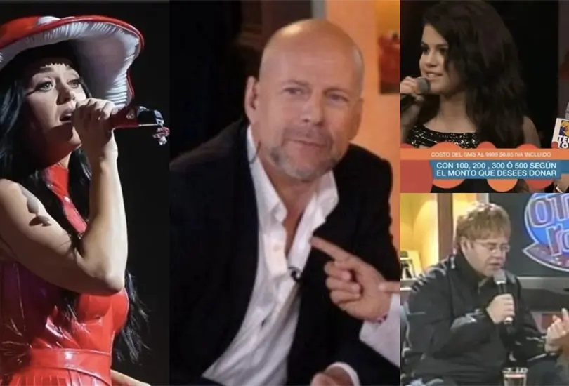 Varios artistas internacionales han aparecido en Televisa durante su historia moderna.