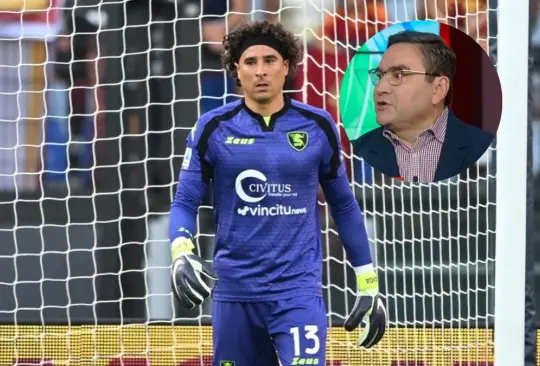 Jorge Pietrasanta salió a la defensa de Guillermo Ochoa luego que fue suplente en el Salernitana vs Cagliari