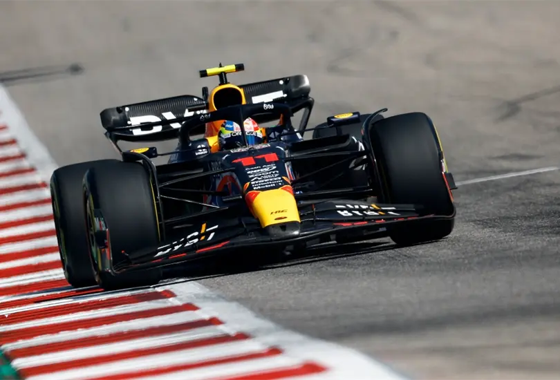 Checo P&eacute;rez batall&oacute; para meterse en el top 5 del GP de EUA