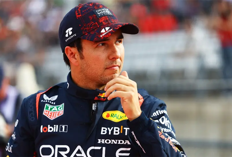 Checo P&eacute;rez mostr&oacute; su molestia con Red Bull luego que no pudo entrar al podio en el GP de Estados Unidos