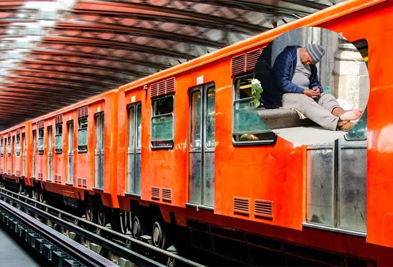 Las personas que se quedan dormidas en el Metro CDMX podr&iacute;an ser multadas