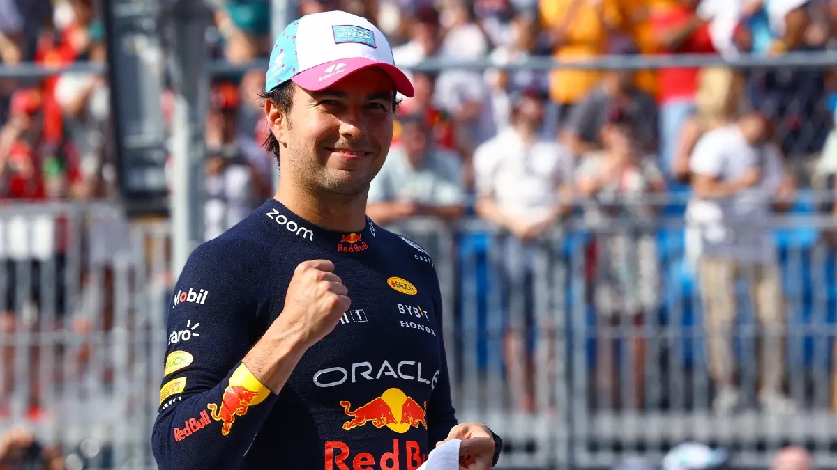 RED BULL – SERGIO CHECO PÉREZ: El piloto mexicano busca su tercer podio en el GP de México de la F1 y su primera victoria como local.