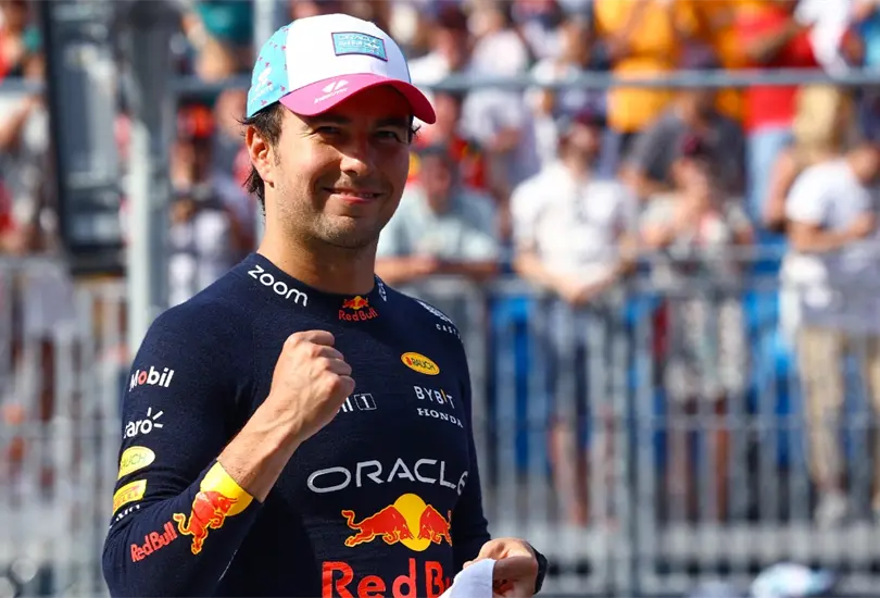 Checo Pérez le hizo una promesa a los aficionados para la carrera del GP de México tras una complicada clasificación. Checo Pérez le hizo una promesa a los aficionados para la carrera del GP de México tras una complicada clasificación.