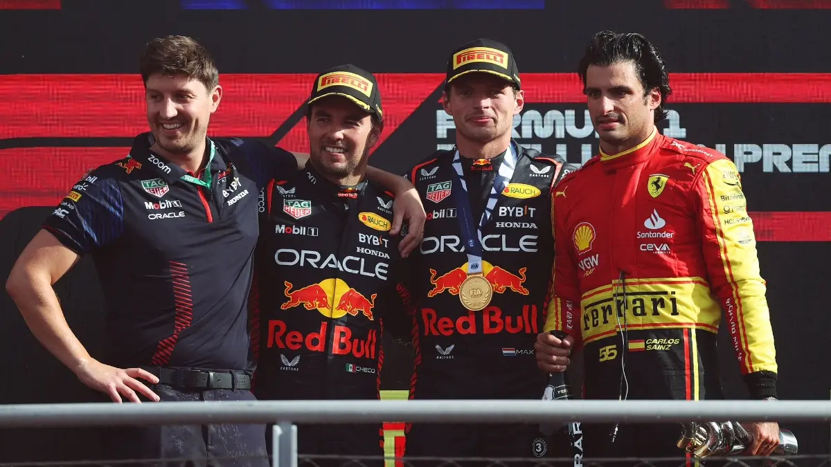 Sergio ´Checo´ Pérez, Max Verstappen y el resto de la parrilla de pilotos de la Fórmula Uno (F1) buscarán quedarse con la victoria en el GP de México 2023, que se realiza en el Autódromo Hermanos Rodríguez. 
