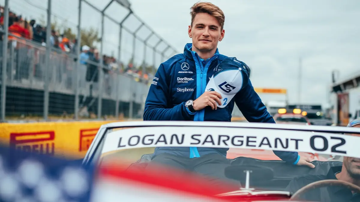 LOGAN SARGEANT: El piloto novato estadounidense consiguió su primer punto en el GP de Estados Unidos, pero su campaña ha sido marcada por los choques y otros errores.