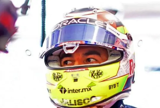 Checo tendrá un casco edición especial, como cada año que regresa a México.