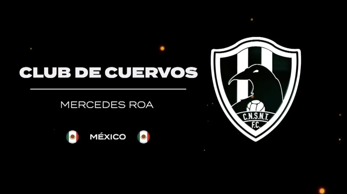 La afición se puso de pie y revolucionó sus emociones al revelarse la presencia de Club de Cuervos, donde Mercedes Roa será la Presidenta de la institución.
