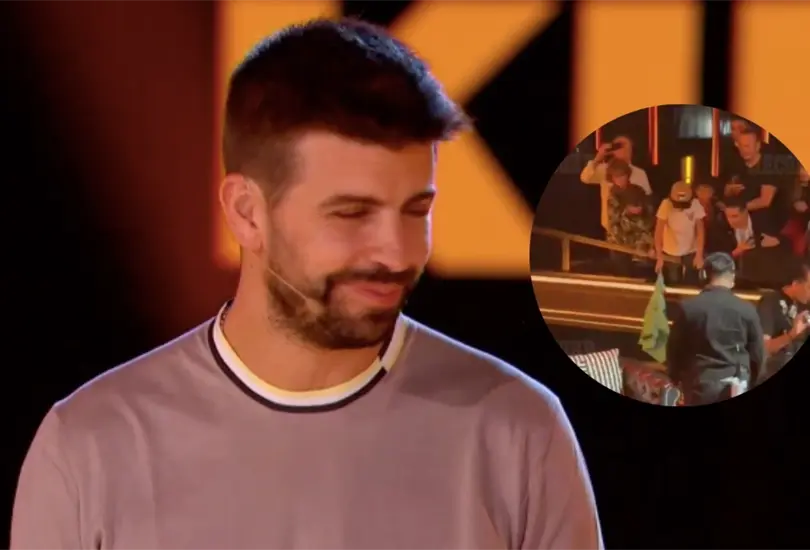 Gerard Piqu&eacute; se accident&oacute; en la presentaci&oacute;n de la Kings League Am&eacute;ricas.