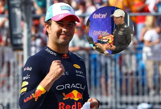 Checo Pérez reveló quién le diseñó su casco para el GP de México 2023