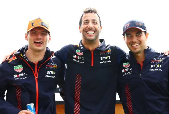 Daniel Ricciardo habló de su relación con Checo Pérez durante su etapa en Red Bull