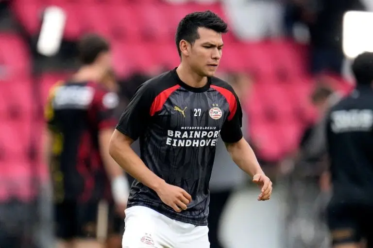 Chucky Lozano y el PSV empataron en el último momento con el Sevilla en la Champions League - Twitter @PSVespanol
