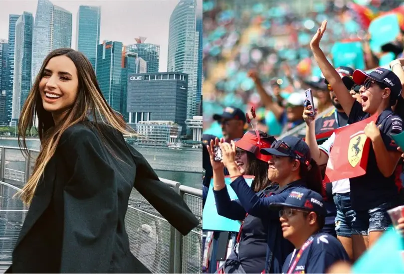 La influencer mexicana dejó en claro que no sabía mucho de la Fórmula 1 en las gradas del GP de México. La influencer mexicana dejó en claro que no sabía mucho de la Fórmula 1 en las gradas del GP de México.