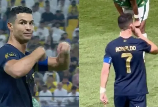 Cristiano Ronaldo no dudó en robarse el show con un par de situaciones en su más reciente juego con el Al-Nassr.