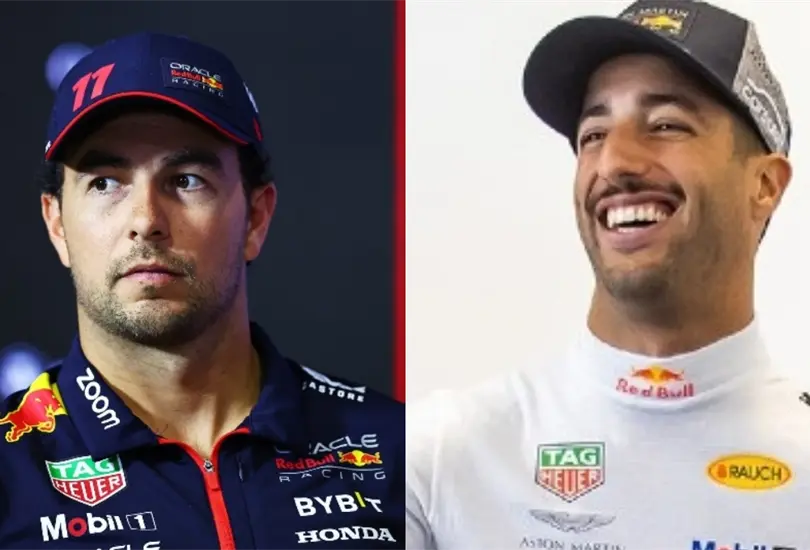 Daniel Ricciardo mand&oacute; una advertencia a Checo P&eacute;rez tras los rumores que lo colocan como su reemplazo en Red Bull.