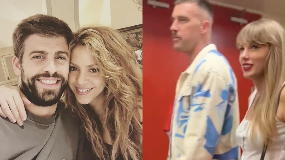 Las parejas de Travis Kelce y Taylor Swift, y la de Gerard Piqué y Shakira son de las más conocidas entre deportistas y artistas