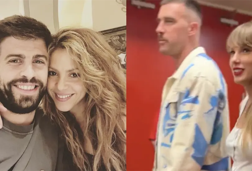 Las parejas de Travis Kelce y Taylor Swift, y la de Gerard Piqu&eacute; y Shakira son de las m&aacute;s conocidas entre deportistas y artistas