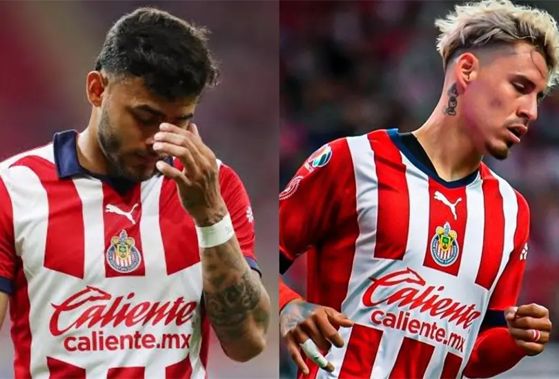 Tras ser separados del plantel de Chivas, te decimos lo que el equipo se ahorrar&iacute;a si deciden rescindir los contratos de Alexis Vega y Chicote Calder&oacute;n