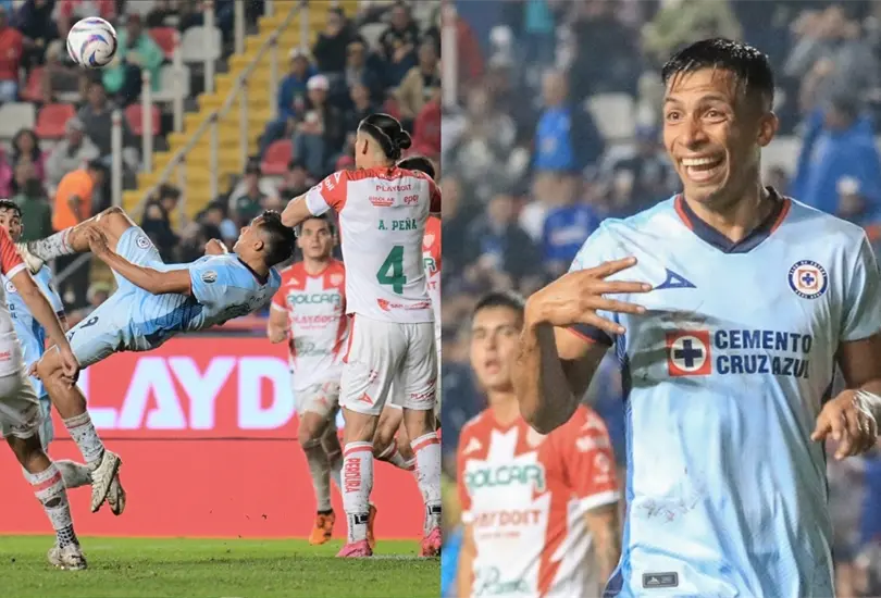 &Aacute;ngel Sep&uacute;lveda tuvo una noche de ensue&ntilde;o con Cruz Azul.