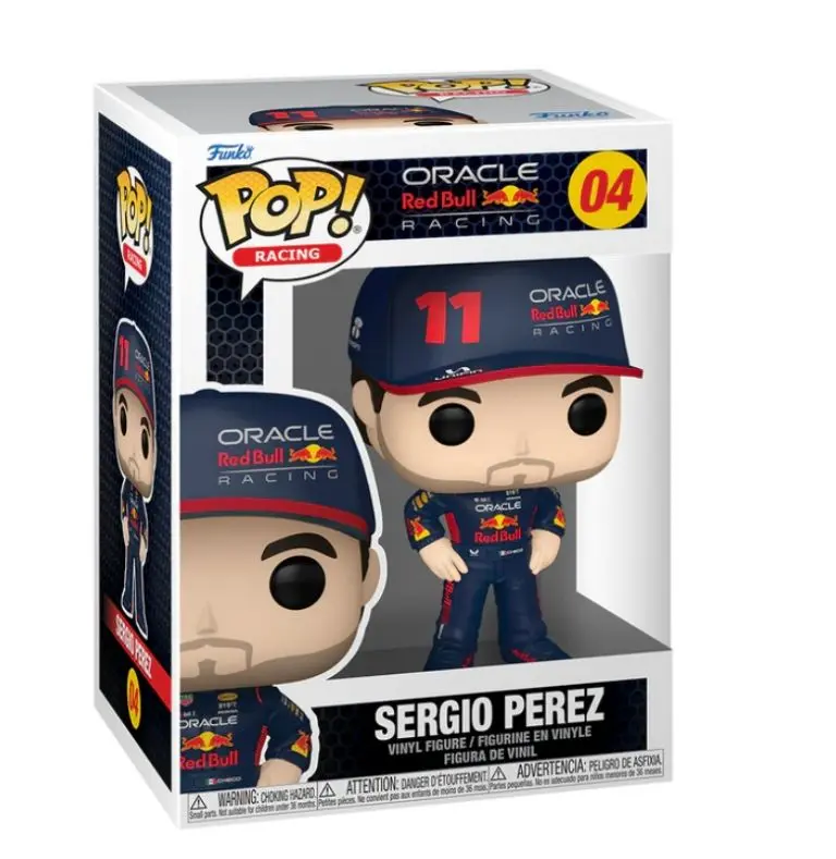 'Checo' Pérez tendrá figuras coleccionables <br>Captura de pantalla Amazon