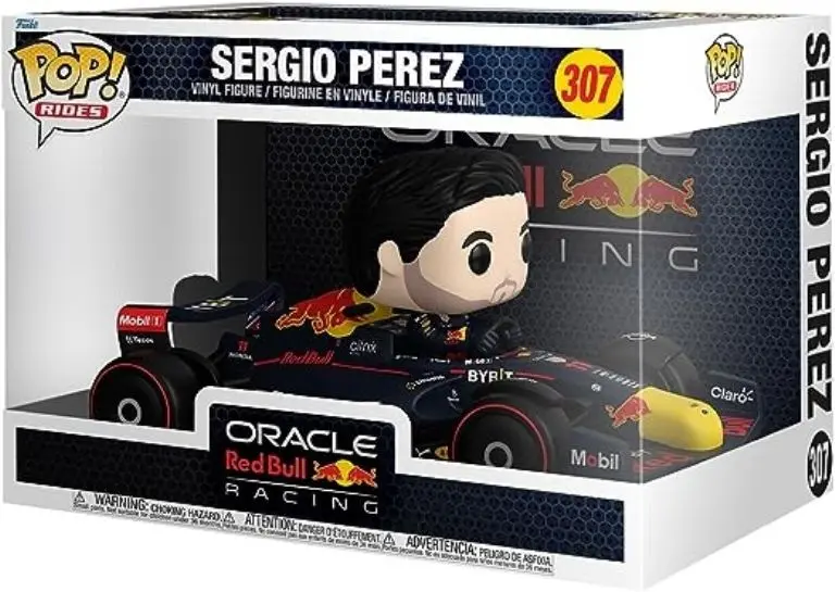 'Checo' Pérez tiene variedad de Funkos - Captura de pantalla Amazon