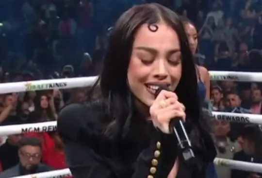 Danna Paola podría tener un multa económica por alterar el Himno Nacional Mexicano