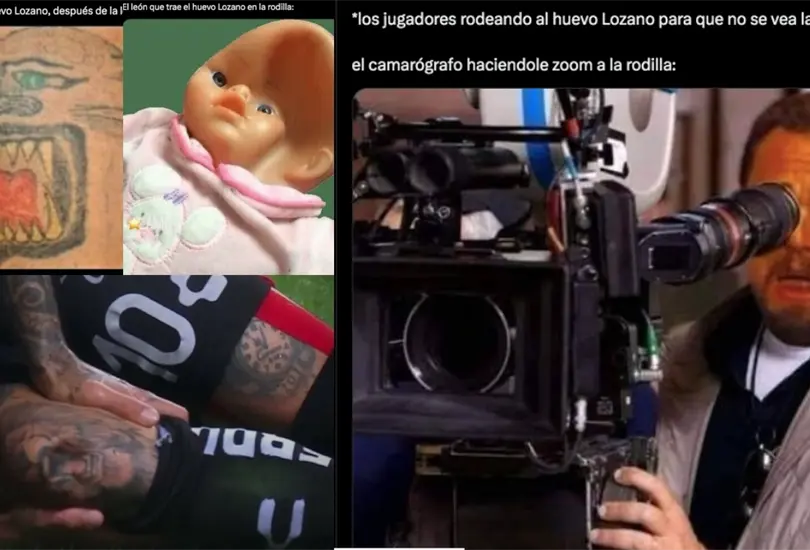 Las redes sociales hicieron memes de la lesi&oacute;n de rodilla de Brian Lozano.