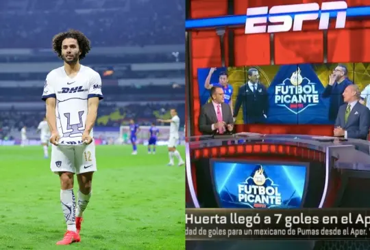 Un comunicador de ESPN aseguró que Chino Huerta supera a Diego Valdés en una categoría