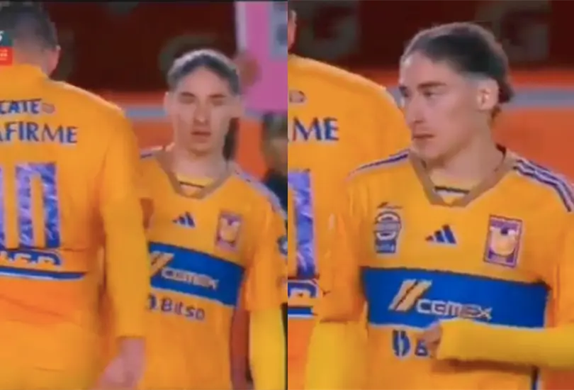 El futbolista francés sorprendió a algunos aficionados por cómo se dirigió hacia su compañero que recién llegó a Tigres. El futbolista francés sorprendió a algunos aficionados por cómo se dirigió hacia su compañero que recién llegó a Tigres.