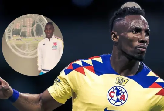 Julián Quiñones fue exhibido por su amor hacia Colombia. Julián Quiñones fue exhibido por su amor hacia Colombia.