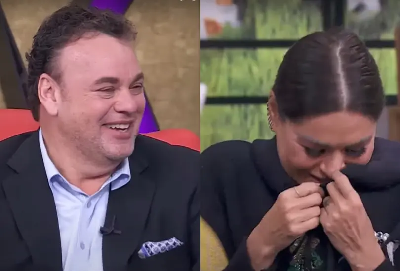 El periodista sonroj&oacute; a la conductora luego de recordarle su pasado con el exjugador del Am&eacute;rica y c&oacute;mo viv&iacute;a sus juegos en el estadio.