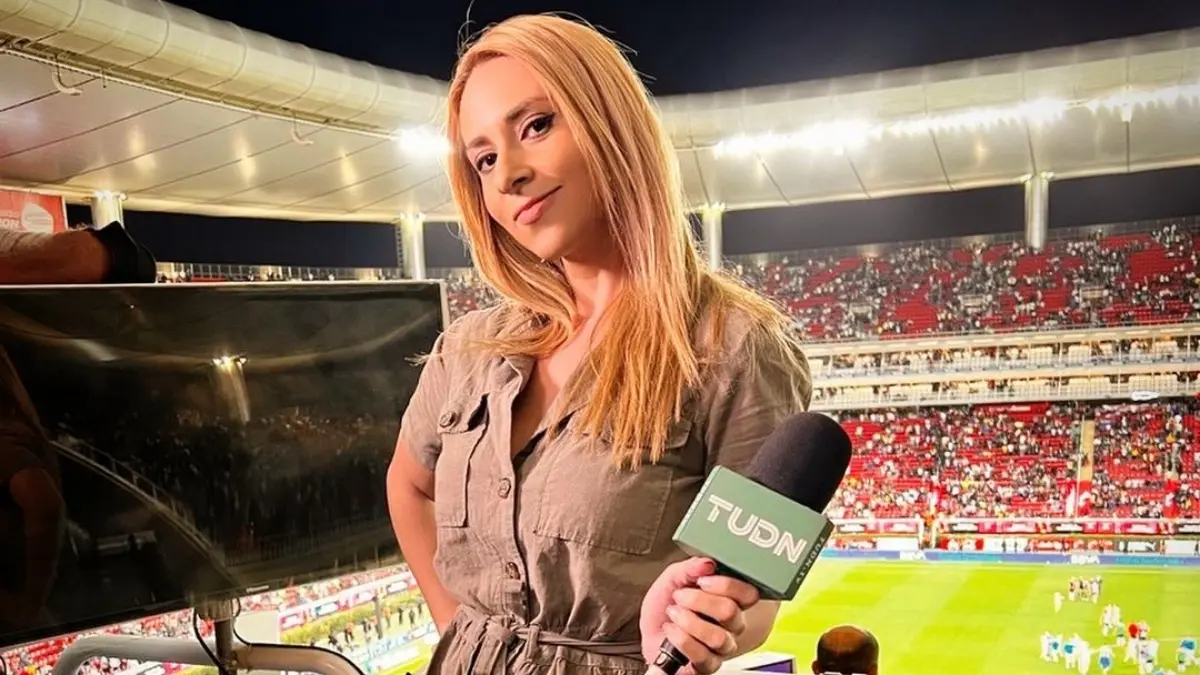 FOTOS | Ingrid Garibay, la reportera de TUDN que es aficionada del Am&eacute;rica