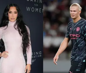 ¿Qué le hizo? Kim Kardashian revela que enloqueció cuando conoció a Erling Haaland