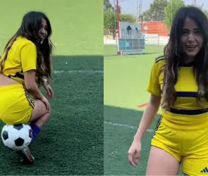 Mercedes Roa viraliza su control de balón y manda peculiar mensaje en TIkTok