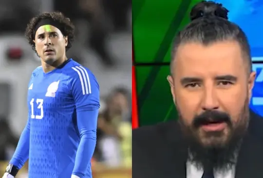 Guillermo Ochoa fue señalado por Álvaro Morales de lesionarse de miedo.