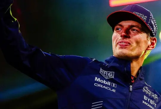 Max Verstappen comparó el GP de Las Vegas con el futbol.