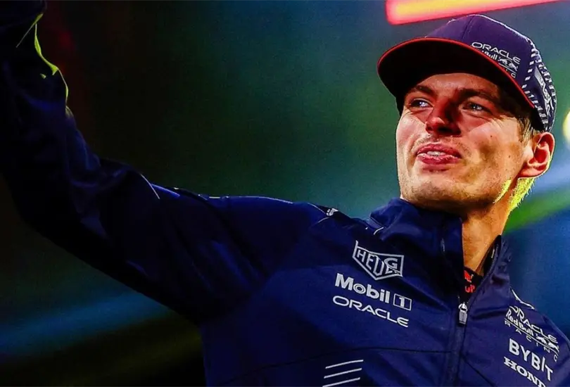 Max Verstappen compar&oacute; el GP de Las Vegas con el futbol.