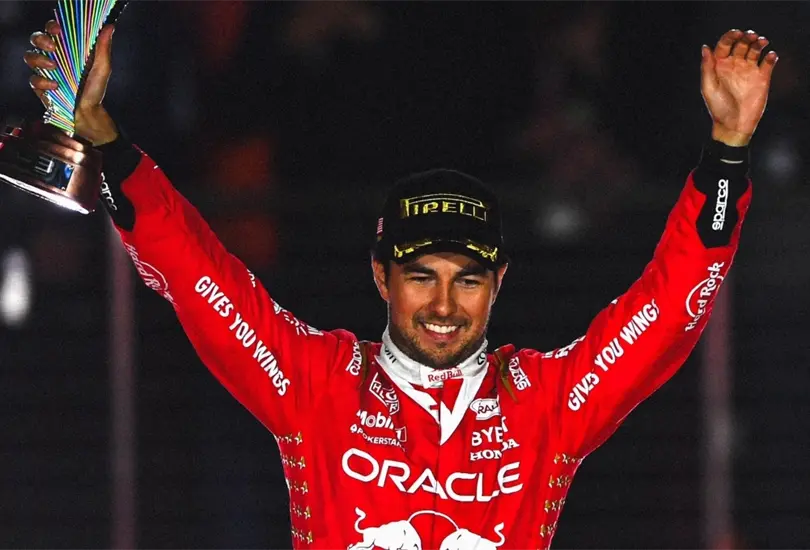 Checo P&eacute;rez fue considerado como el mejor de la historia en un importante rubro para Red Bull tras ganar el subcampeonato.