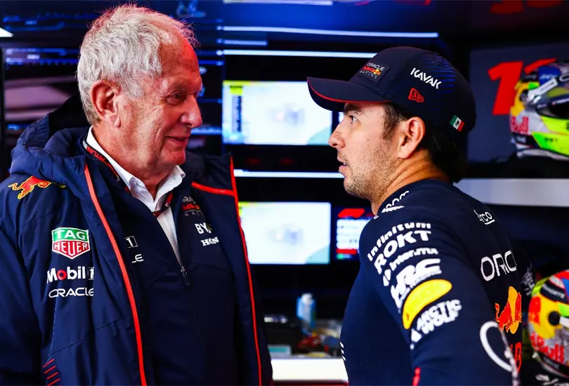 Helmut Marko habl&oacute; de la actuaci&oacute;n de Checo P&eacute;rez en el GP de Las Vegas, que le dio el subcampeonato de F1