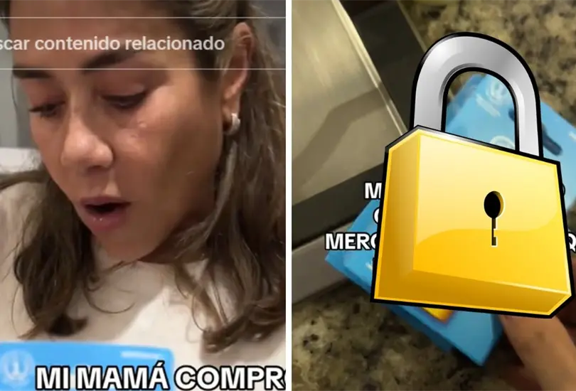 Una mam&aacute; se volvi&oacute; viral en redes sociales por confundir unos candados con un objeto
