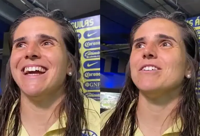 Andrea Pereira fue cuestionada por sus comentarios post goleada de Tigres Femenil. Andrea Pereira fue cuestionada por sus comentarios post goleada de Tigres Femenil.