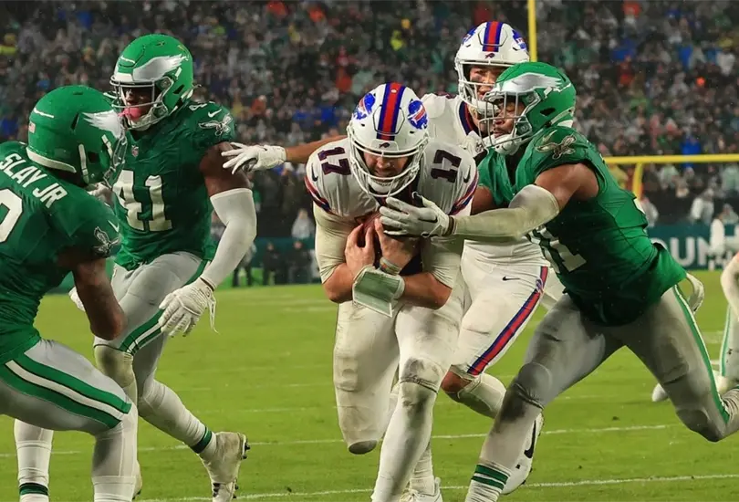 Buffalo Bills y Philadelphia Eagles regalaron un gran partido.