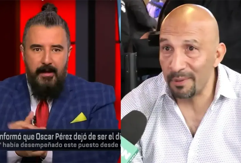 Conejo P&eacute;rez bate&oacute; a &Aacute;lvaro Morales en una transmisi&oacute;n de ESPN
