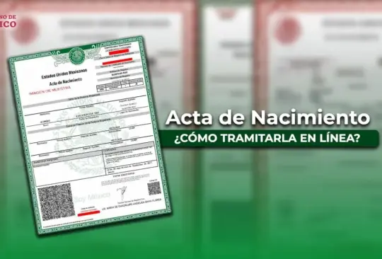 ¿Cómo tramitar mi acta de nacimiento en línea?