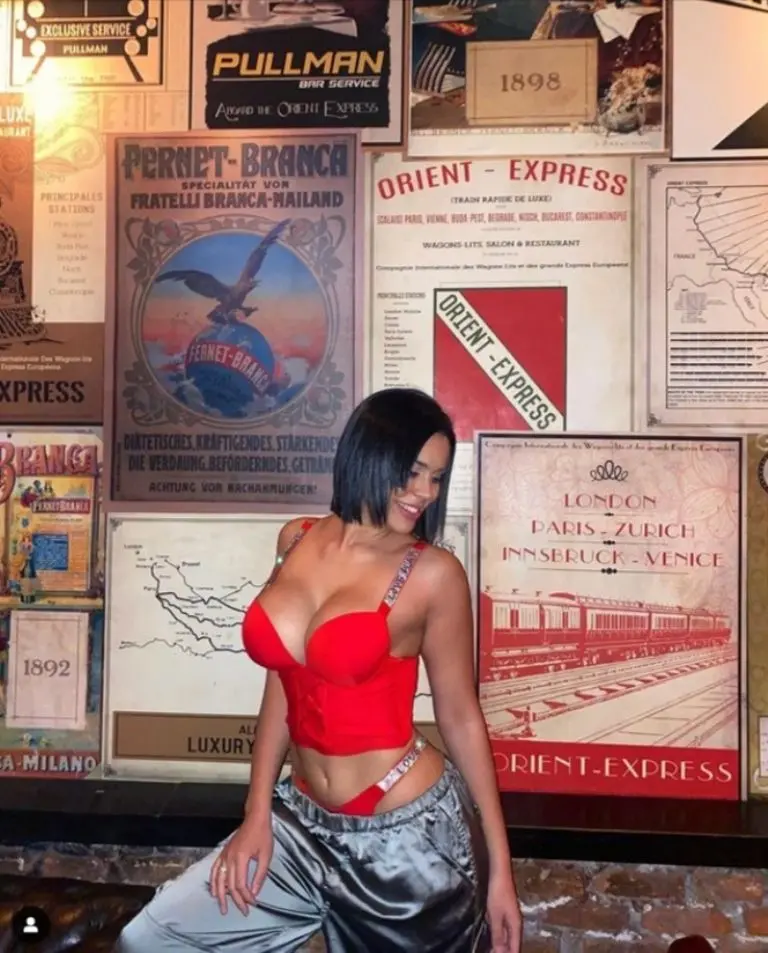 La modelo se declaró aterrada por lo sucedido. (IG, Araceli Torrado)